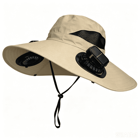 Solar-Powered Dual Fan Sunshade Hat,USB Rechargeable,Adjustable Straps,Cool And Breathable,High Airflow,Extended Runtime Guarantee,Suitable for Various Outdoor Activities