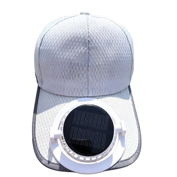 Solar Powered Fan Cap Keeps You Cool Charges Smartphones Tablets Gadgets Stay Connected Outdoors For Hiking Camping Fishing Travel Adventures Gear