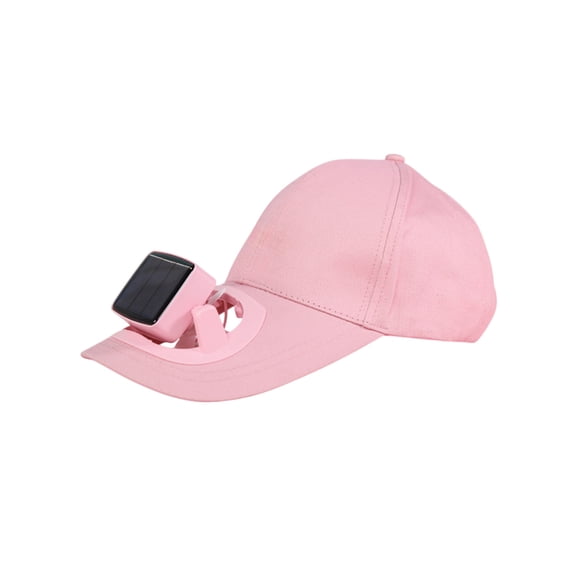 Solar Powered Fan Hat with Adjustable Fan, USB Charging Sun Hat for Outdoor Sports, Travel, Fishing, Personal Cooling Headwear with Detachable Fan
