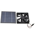 thumbnail image 1 of Solar Powered Fan Waterproof IP65 20% Conversion Rate Mini Exhaust Fan Environmentally Friendly 20W, 1 of 8