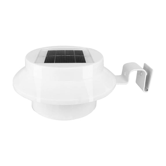 Solar Powered Fence Lights, Outdoor Waterproof LED Wall Lighting, Auto On Off Wireless Garden Stake Lights for Fence Backyard Walkway Patio Decoration