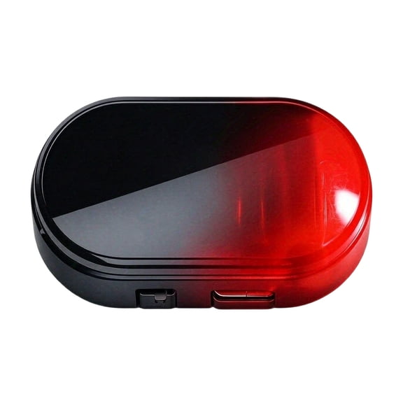 Solar Powered Flashing LED Automotive Lamp, Car Interior Light for Trucks, Cars & Outdoor