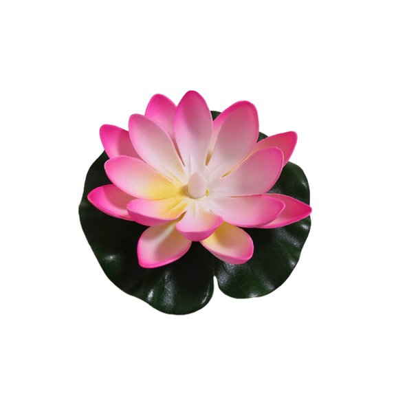 Solar Powered Floating Lotus Pool Light | Water Activated Led Garden Pond Lamp | Outdoor Water Sensing Decoration for Pools, Ponds & Diwali Festivals | Multicolor Changing Eva Lotus Flower Light