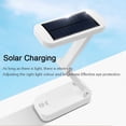 thumbnail image 1 of Solar Powered Foldable Desk Lamps Also USB Charging Rechargeable Eye Protection Reading Lights Bedside Dimmable Night Lighting, 1 of 1