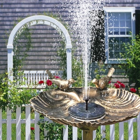 Solar Powered Fountain Water Pump Floating Garden Pond Pool Fish Tank Bird Bath