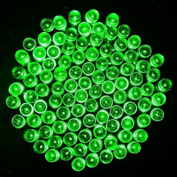 Solar Powered Green 100 LEDs String Fairy Tree Light Outdoor Wedding Party Xmas