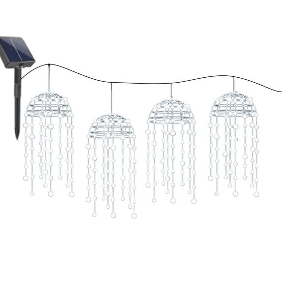 Solar Powered Hanging Outdoor Lamp For Garden And Patio Solar With Water Outdoor Lighting Dimmable LED String Light Garden Lamps for Nightstand with Charger Growing Lights for Indoor on Sprinkler