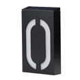 thumbnail image 1 of Solar Powered House Number Light, ZzCityTK Modern LED Address Light Waterproof IP65, Outdoor Wall Mounted Illuminated Sign for Home Entryway Patio, 1 of 1