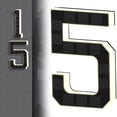 thumbnail image 1 of Solar-Powered LED Address Numbers, Illuminated Dusk-to-Dawn House Sign for Outdoor Use, 1 of 6