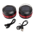 thumbnail image 1 of Solar Powered LED Camping Lantern USB Collapsible Solar Portable Chargeable for Hiking Camping Tent Hunting Red, 1 of 6