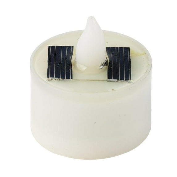 Solar Powered LED Candle Flameless Flickering Solar Tea LED Lights Lamp- V2C5