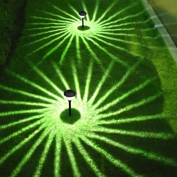 Solar Powered LED Spike Light, Waterproof Outdoor Path Light with Warm White & Cool White, Garden Yard Decorative Ground Lamp for Yard Pathway Garden Landscape Path Lighting