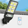 thumbnail image 1 of Solar Powered LED Street Light with Remote Control Human Body Sensing,IP65 Waterproof Outdoor Lighting for Courtyards,Sports Areas,Easy Install,Wide Application,Adjustable Angles, 1 of 8