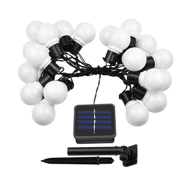 Worthown Solar Powered Outdoor LED String Lights - 39.4ft 100 LEDs - Waterproof Garden Decor - 8 Modes