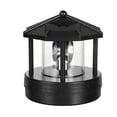 thumbnail image 1 of Solar Powered Lighthouse Rotating Outdoor Waterproof LED Solar Light Beacon Tower Decorative Lamp for Garden Lawn Patio, 1 of 8