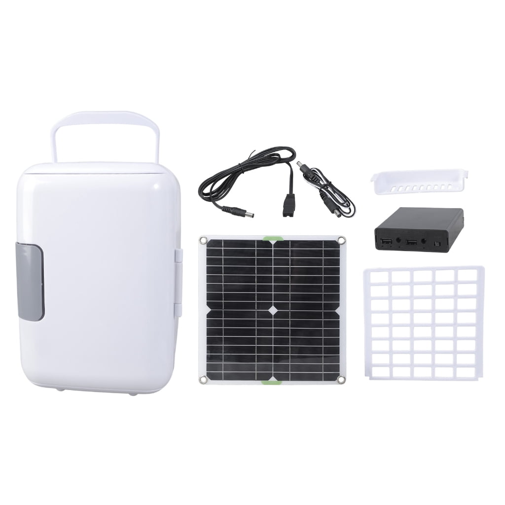 Solar Powered Mini Fridge Versatile Solar Refrigerator for Boating & Picnics