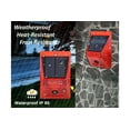 thumbnail image 1 of Solar-Powered Motion Sensor Alarm With IR Remote, 1 of 8