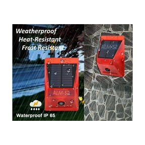 Solar-Powered Motion Sensor Alarm With IR Remote