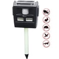 thumbnail image 1 of Solar Powered Motion Sensor Repellent,Ultrasonic Animal Repeller for Farm Garden Yard Repelling Deer,Squirrels,Raccoons,Skunks,Rabbits,Bird, 1 of 6