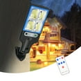 thumbnail image 1 of Solar Powered Motion Sensor Security Lights for Outdoor Use,Garden Fence Patio Front Door,Waterproof IP65,Bright LED with Remote Control and 3 Modes, 1 of 8