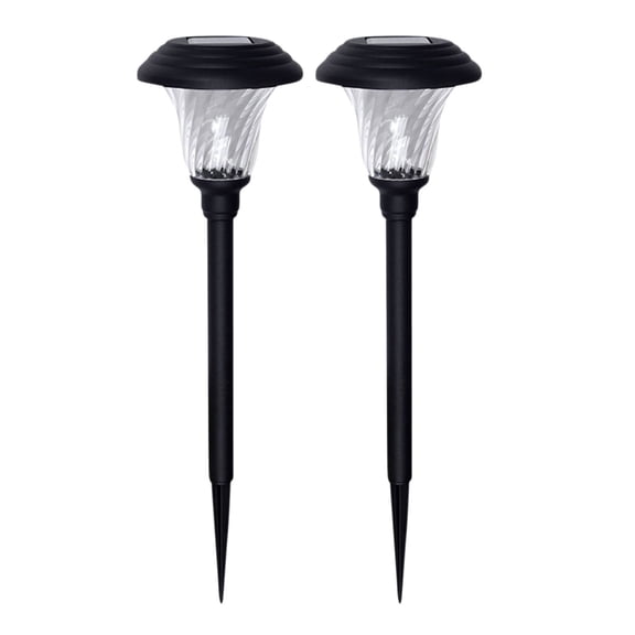 Solar Powered Outdoor Ground Plug Stake Lamp, Waterproof Decorative Landscape Floor Light, Auto On Off Solar Ornament Light For Yard Lawn Patio Garden Night View Decoration-White