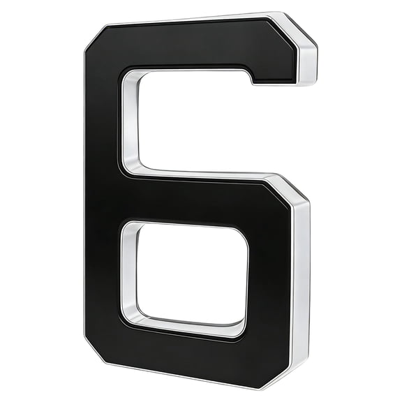 Solar Powered Outdoor LED House Number Sign Waterproof Illuminated Address Plaque Automatic Night Light Home Street Door Decor