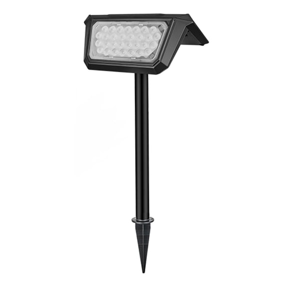 Solar-Powered Outdoor Spotlights, Adjustable Angles Landscape Spotlights with Super Bright LED Beads, Timing Lighting Modes for Garden Pathway Porch Patio, Durable Waterproof