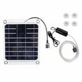 Solar Powered Oxygenator Pond Air Pump Water Oxygen Pump Aerator for