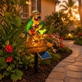 thumbnail image 1 of Solar-Powered Parrot Garden Light, Whimsical Yard Decor and Patio with Lamp, Waterproof Patio Decorations for Lawn, Backyard, Pool, Party, 1 of 3