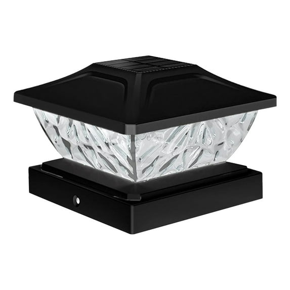 Solar Powered Pillar Lights Outdoor LED Door Pillar Lights for Garden and Courtyard - Decorative Outdoor Lighting with Durable Weather-Resistant Design for Patios and Pathways