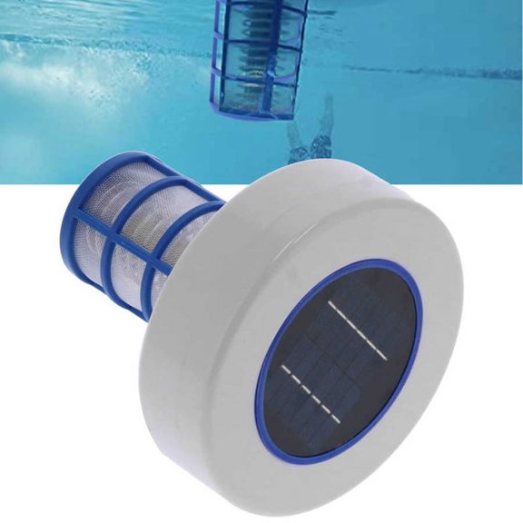 Solar Powered Pool Ionizer Cleaner Swimming Pool SPA Fountain Cleaning Equipment