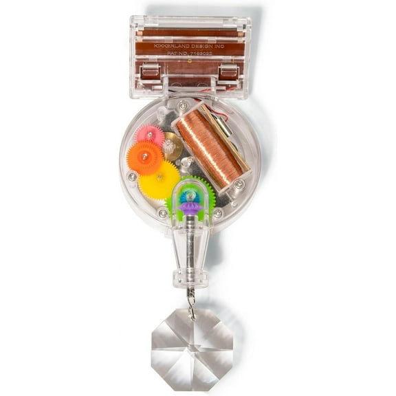 Solar Powered Rainbow Maker – Prism Suncatcher, Fun Home Window Decor – Unique Gift for Christmas & Birthdays – Double Crystal