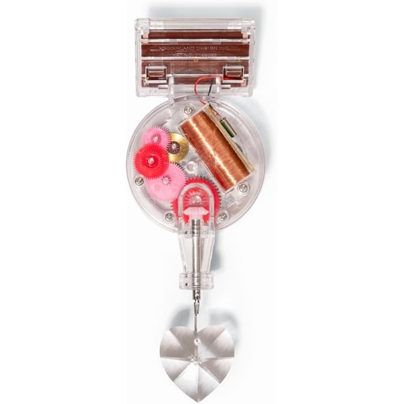 Solar Powered Rainbow Maker – Prism Suncatcher, Fun Home Window Decor – Unique Gift for Christmas & Birthdays – Heart Shaped