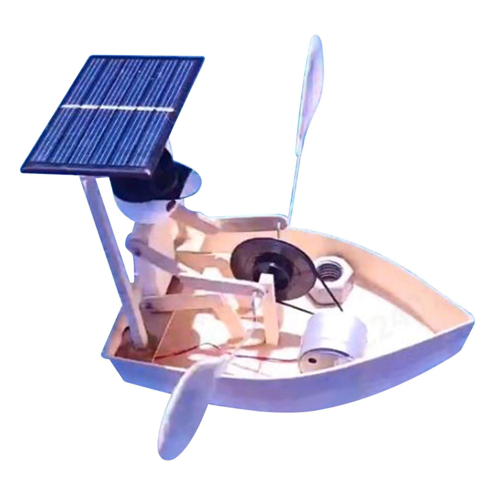 Solar Powered Rowing Robot Toy Solar Energy Motion Toy For Kids Science ...