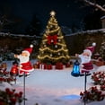 thumbnail image 1 of Solar-Powered Santa Claus Outdoor Light, Garden and Courtyard Christmas Decoration, Automatic Dusk-to-Dawn Festive Holiday Yard Lighting, Energy Efficient, 1 of 5