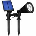 thumbnail image 1 of Solar Powered Spotlight Outdoor Dusk To Dawn Light Wall Path Lawn Garden Lamp Waterproof, 1 of 10