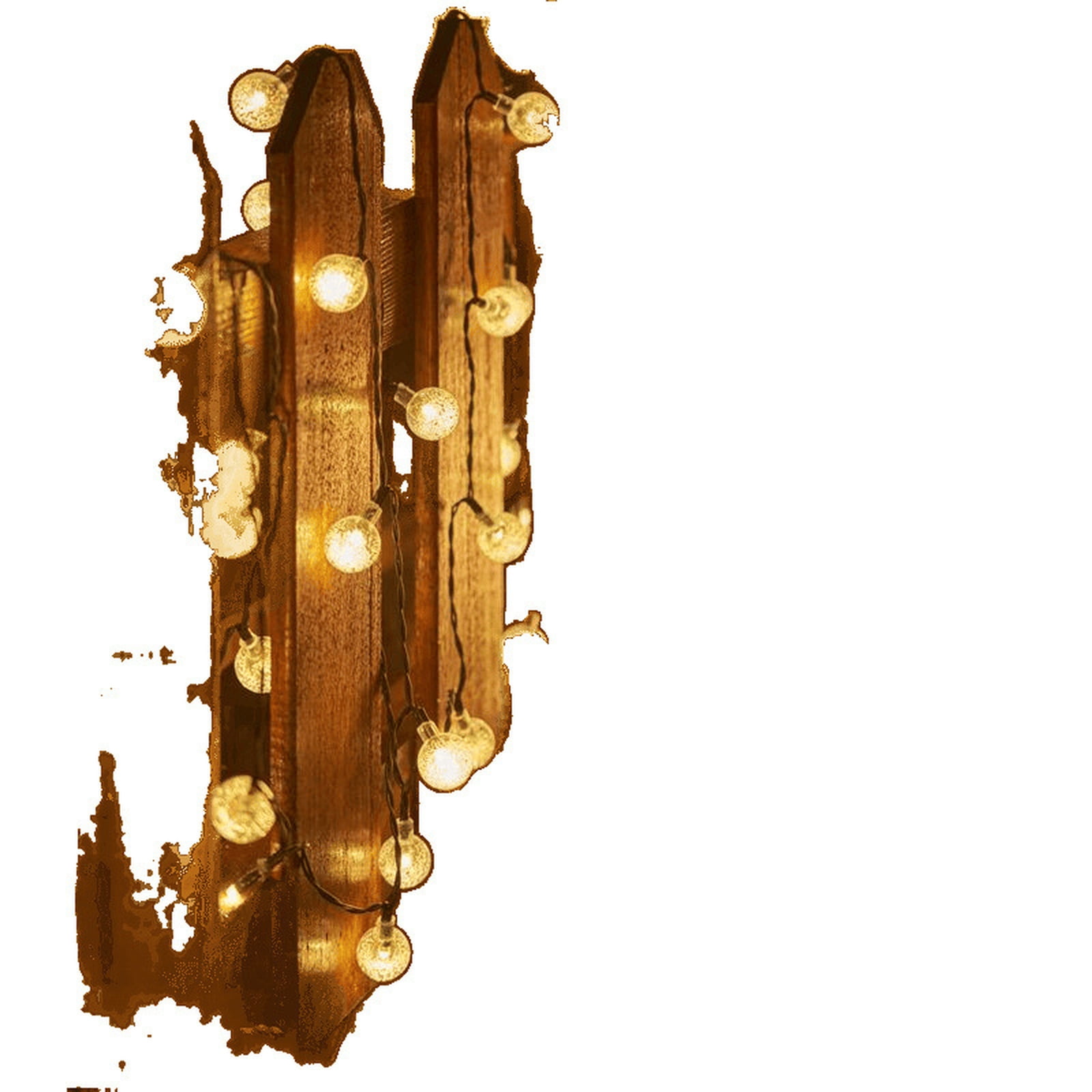 Solar Powered Starry String Lights, 118.1in Outdoor Twinkle Fairy ...