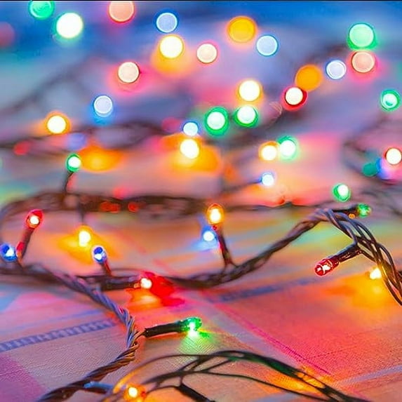 Solar Powered String Lights, Twinkle Star 72ft 200 LED Outdoor Christmas Fairy String Lights, Fairy Tree Light for Party Garden Wedding Yard Decor (Colorful)