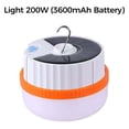 thumbnail image 1 of Solar Powered Telescopic Camping Light with Magnetic Base, USB Rechargeable LED Lantern for Outdoor Emergency, Hiking, Tent, Power Outage, 1 of 6