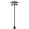 thumbnail image 1 of Solar-Powered Triple-Head Lamp Post / For Garden, Lawn, Pathway / 6-Hour Lighting & Energy Savings, 1 of 2