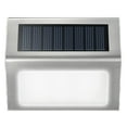 Solar Powered Wall Light 2 LEDs Stair Lamp Waterproof Garden Lights for