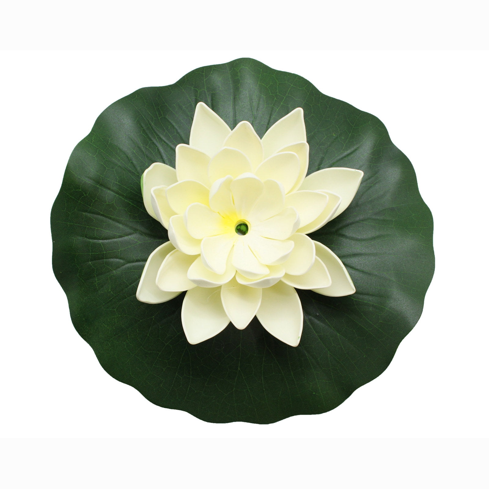 Solar Powered Water Floating Lotus Fountain with Water Pump Three ...