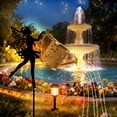 thumbnail image 1 of Solar Powered Watering Can Lantern Decorative Iron Outdoor Light,Automatic Solar Stake Lamp for Garden Pathway Patio and Backyard Landscape Lighting,Energy Saving Yard Decor, 1 of 6