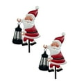 thumbnail image 1 of Solar Powered Watering Cans For Outdoor Lighting Magical Santa Metal Garden With LED Lights Hanging Courtyard Channel Suitable Christmas(Colorful lights) 2Pcs, 1 of 4
