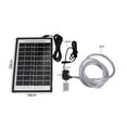 Solar Pump 12V Circulating Fish Pond Oxygen Submersible Pumps
