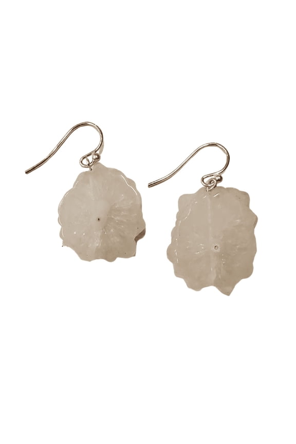 Solar Quartz Stalactite Sterling Silver Earrings