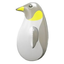 Solar Rechargeable Inflatable Floating Pool Light Glow In The Dark Color Changing Penguin Design For Backyard Spa Patio Wedding Party