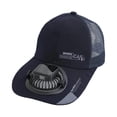 thumbnail image 1 of Solar Rechargeable Peak Cap with Fan Hat, Solar Fan Hat-Cooling, USB&Solar Powered, Quiet Fan for Golf, USB & Solar Powered Breathable Baseball Cap, 1 of 5