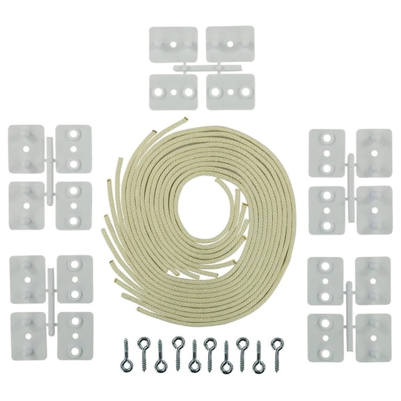 Solar Reel Attachment Strap Kit for Above Ground Pool Swimming Pool Solar Blanket Cover Reels