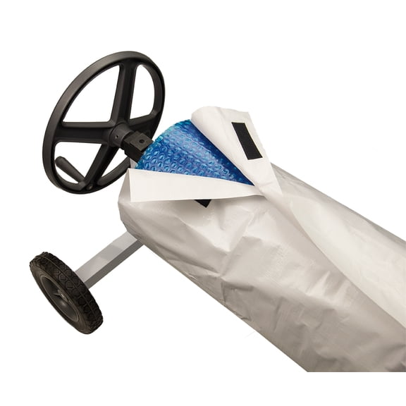 Solar Reel Blanket Cover for Swimming Pools up to 20' Wide
